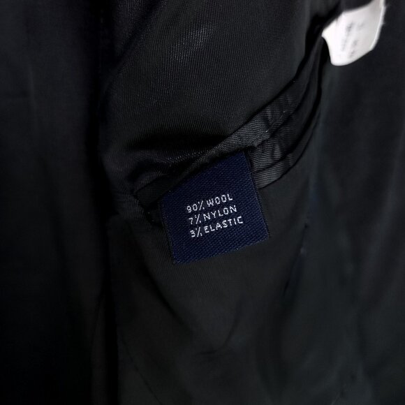 Brooks Brothers Blazer Suit Jacket Men 42 Gray 90% Wool Blend Made In Italy - Picture 7 of 15